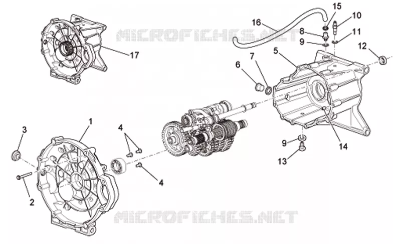 Transmission cage
