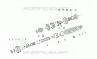 Primary gear shaft