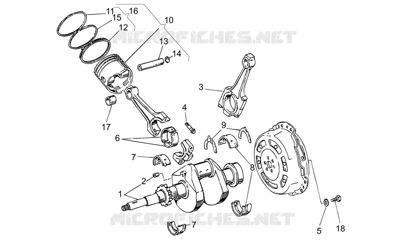 Crankshaft cpl.