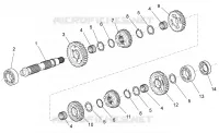 Driven shaft