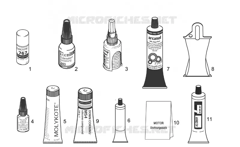 Sealing and lubricating agents