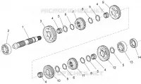Driven shaft