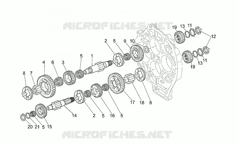 Driven shaft
