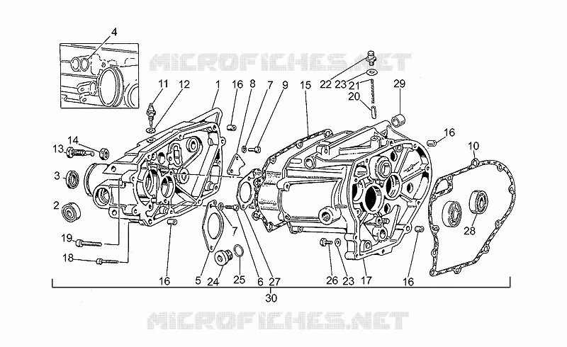 Transmission cage