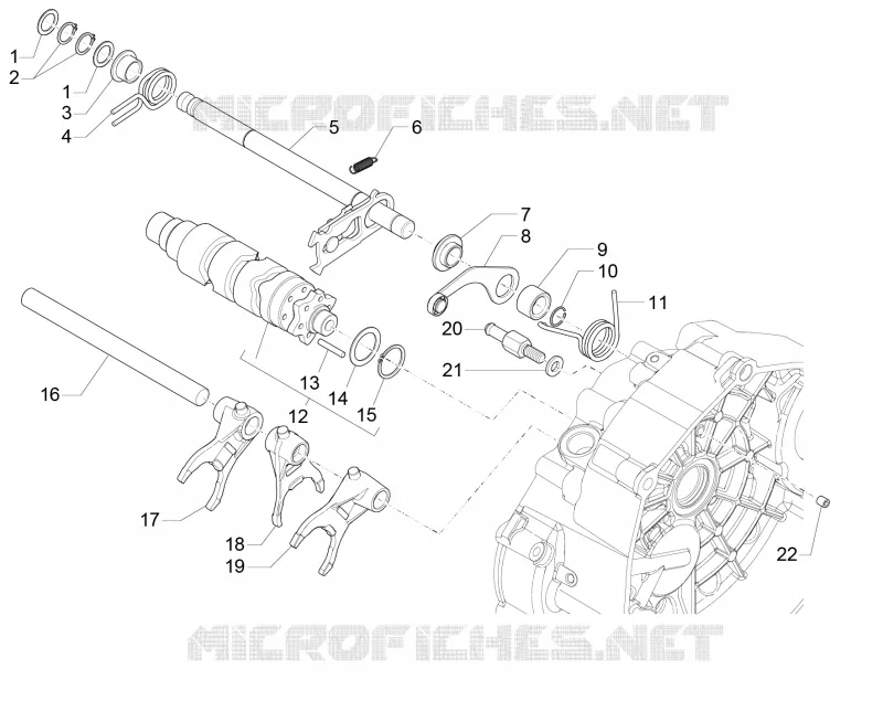 Gear box selector