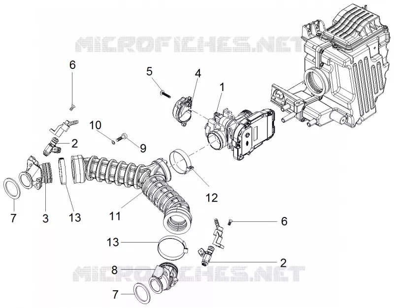 Throttle body