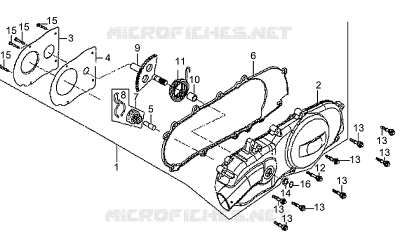 LH Semi-crankcase