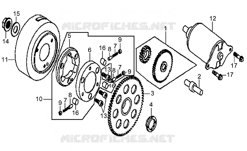 Starter assembly