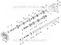 Gear box - Gear assembly