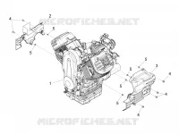 Engine-Completing part-Lever