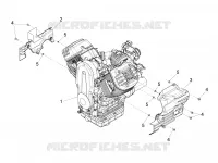Engine-Completing part-Lever