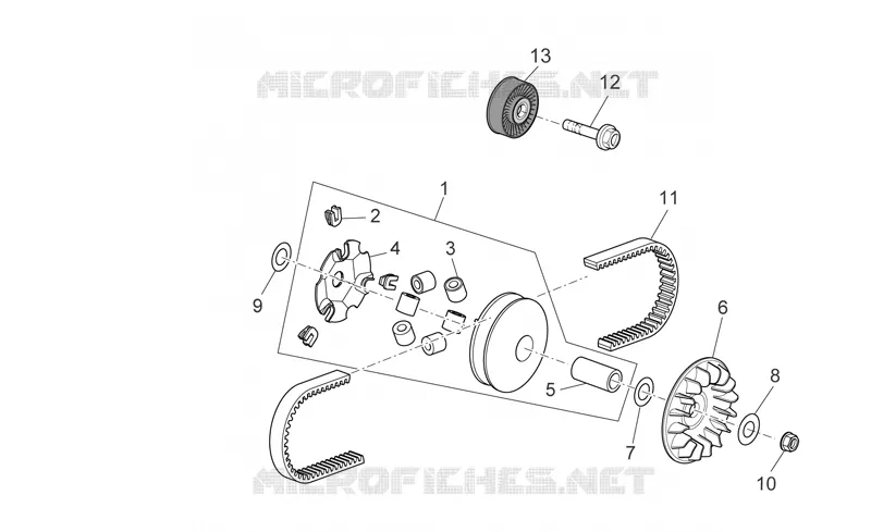 Variator assembly