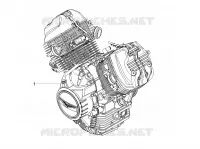 ENGINE - GEAR LEVER - SPROCKET