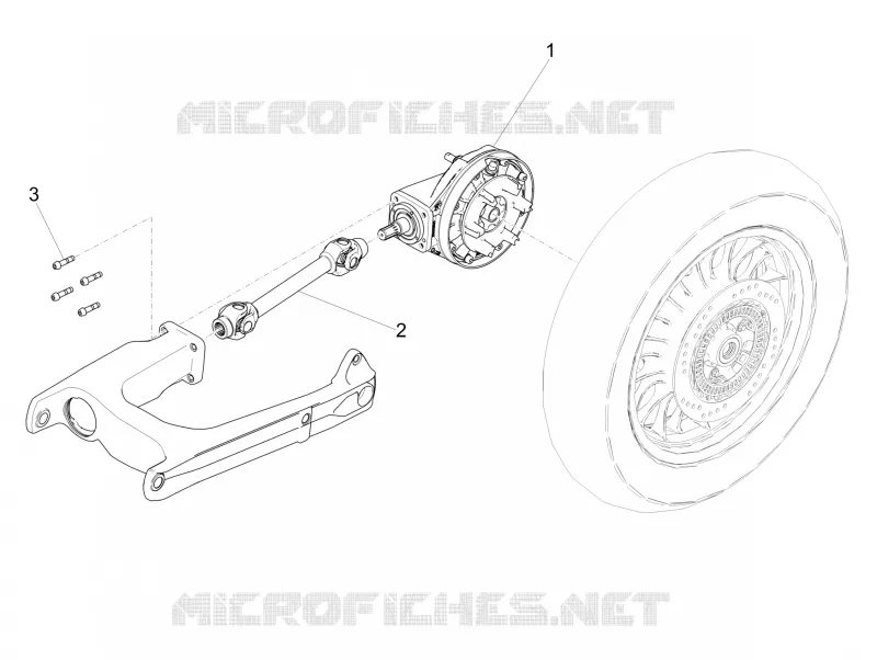 Rear transmission