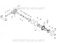 Rear transmission / Components