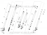 Front fork Kayaba