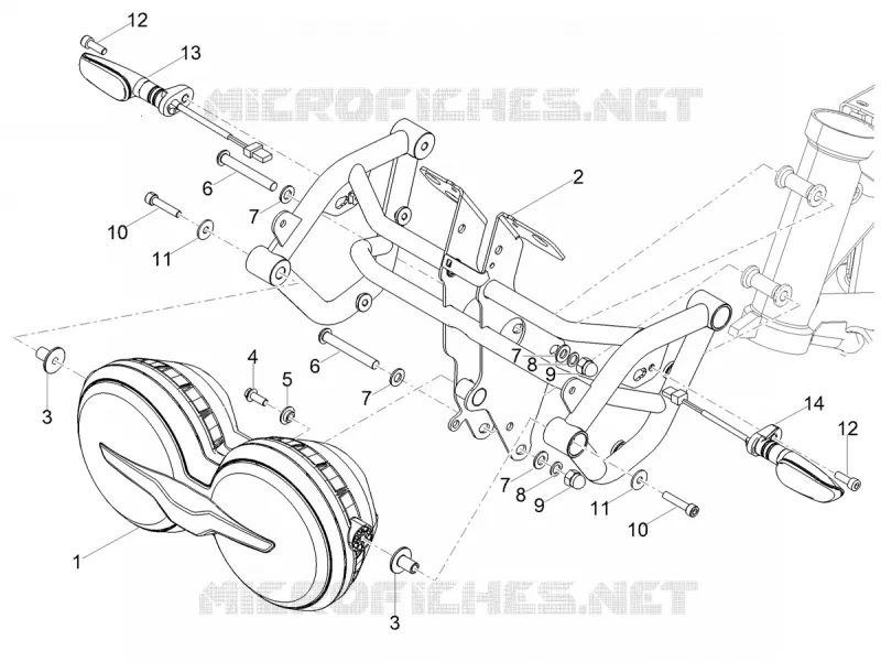 Front headlamps