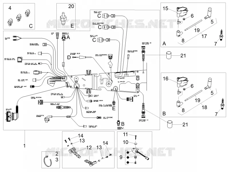 Central electrical system