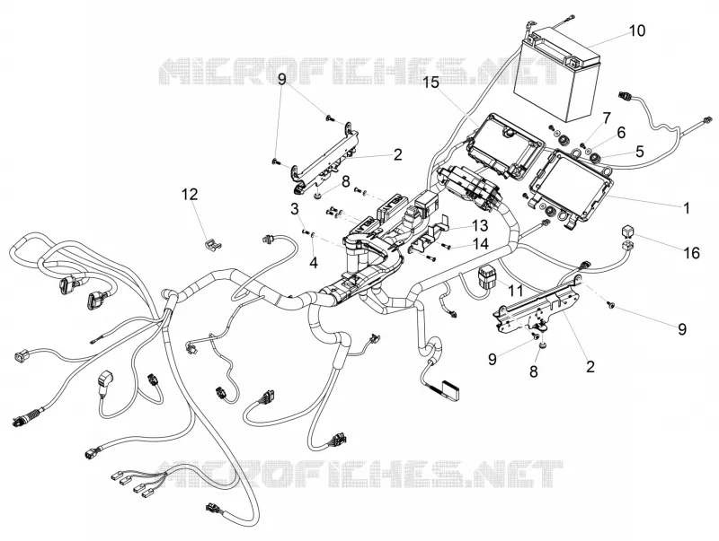 Rear electrical system