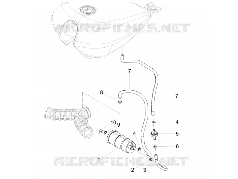 Fuel vapour recover system