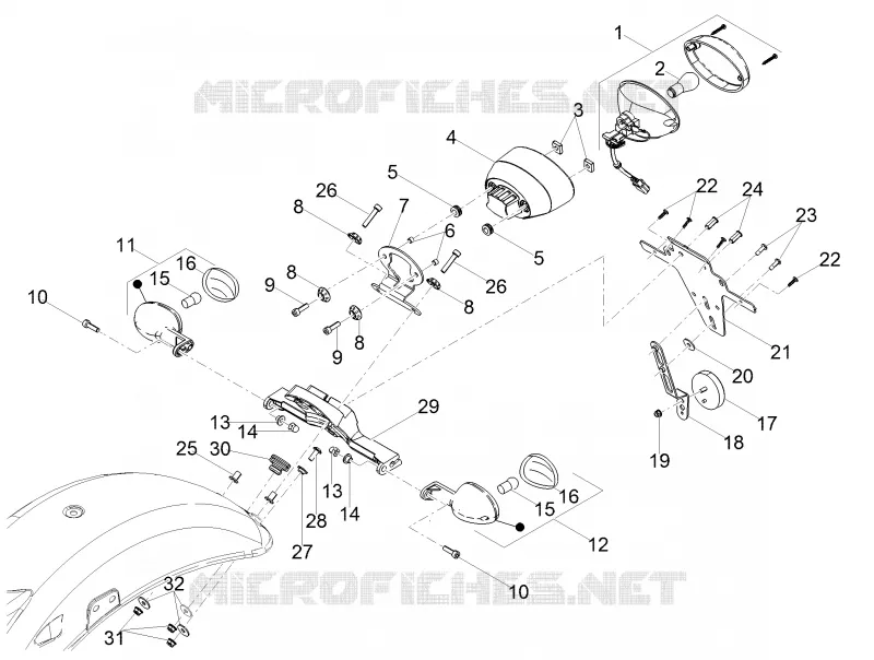 Rear lights