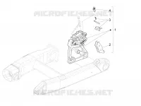 Rear brake caliper