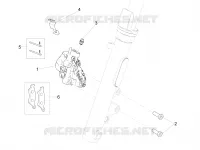 Front brake caliper