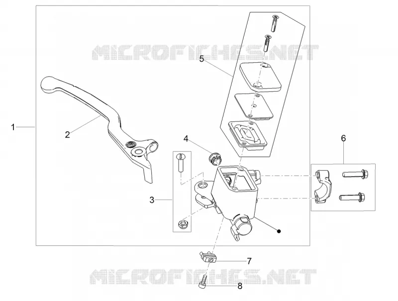 FRONT BRAKE MASTER CYLINDER