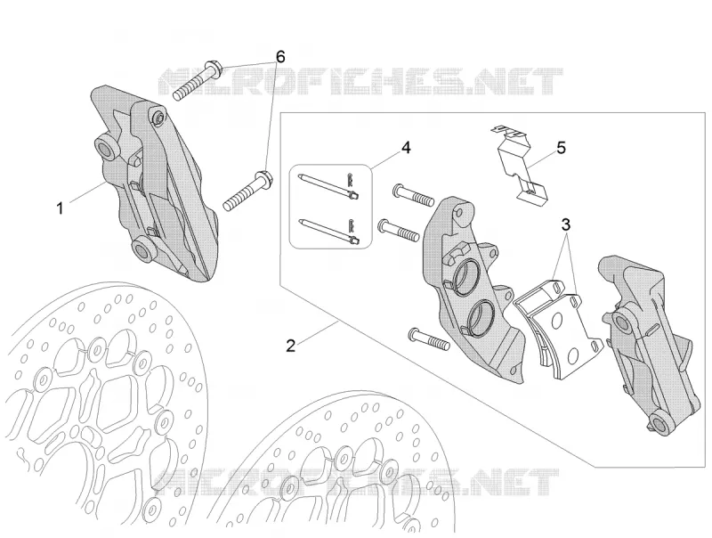 FRONT BRAKE CALIPER