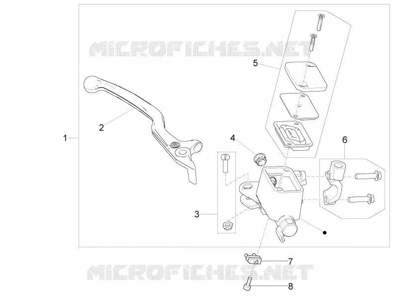 FRONT BRAKE MASTER CYLINDER